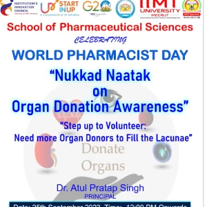 IIMT University Nukkad Natak: Engaging Street Theatre on World Pharmacist Day 2023