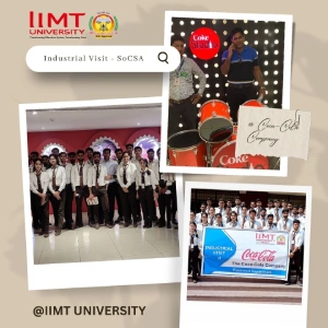 Industrial Visit to Coca-Cola: A Valuable Learning Opportunity for School of Computer Science & Applications Students