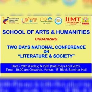 Two Days National Conference on Literature & Society