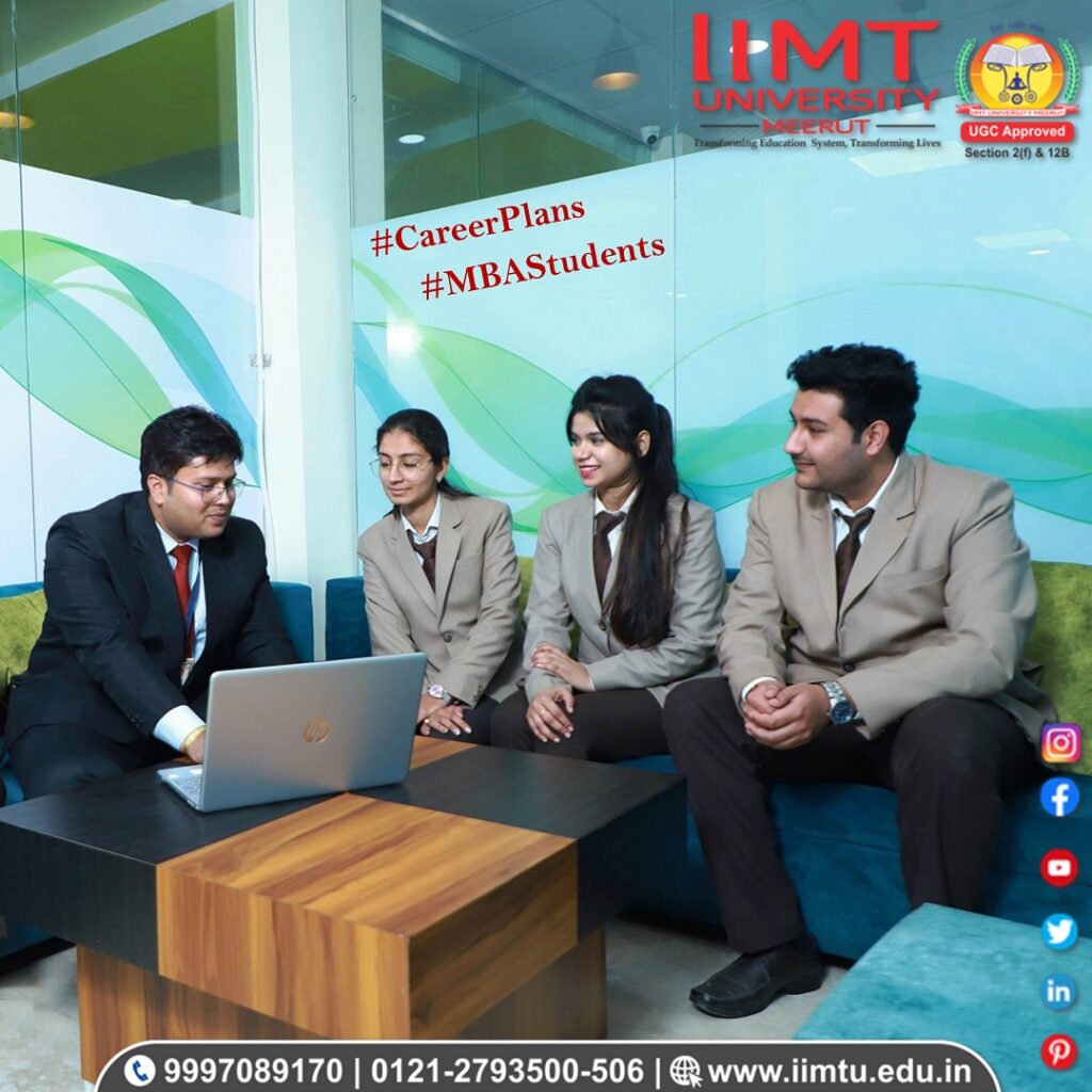 How IIMTU Helps MBA Students in Their Career Plans
