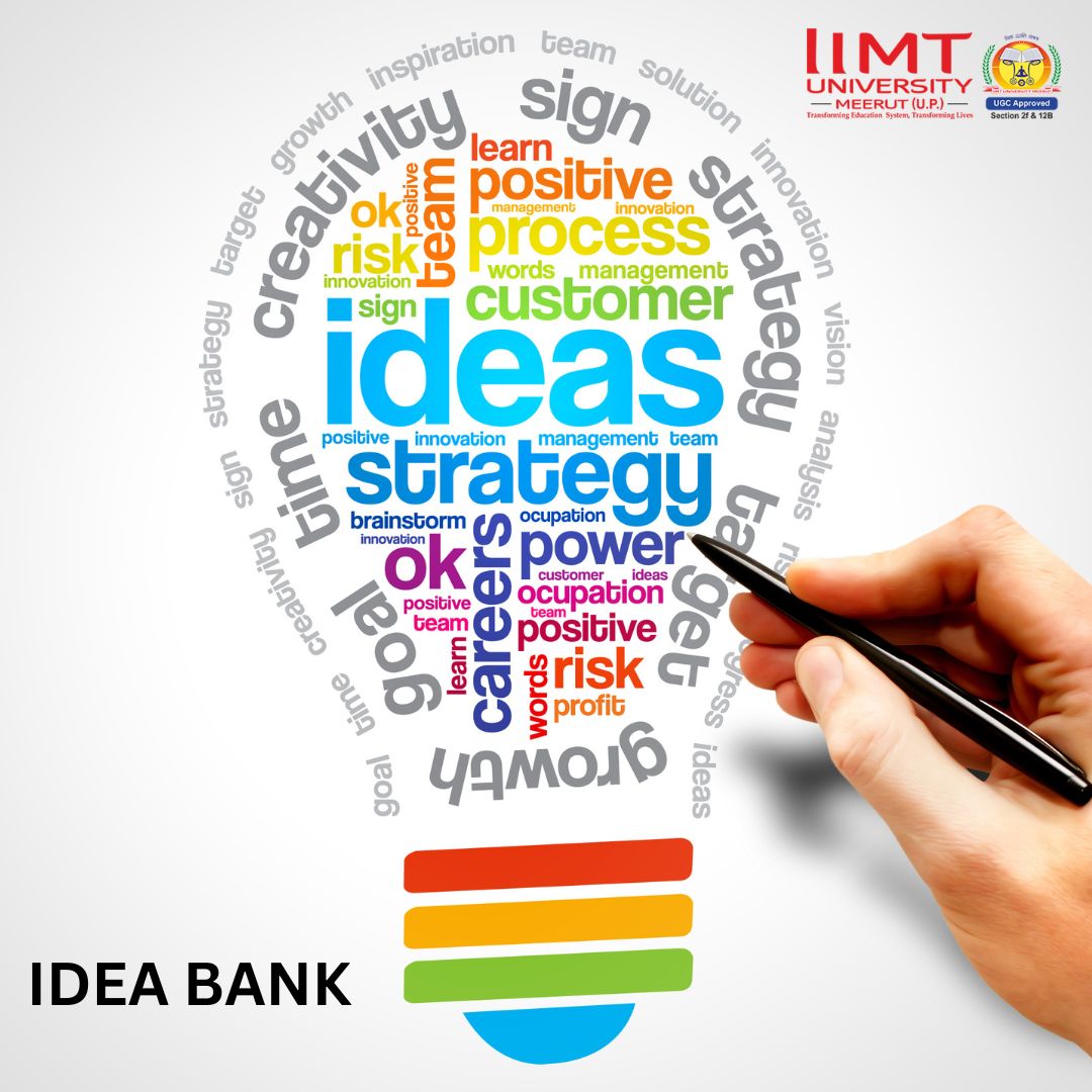 idea bank - iimt university - yukti