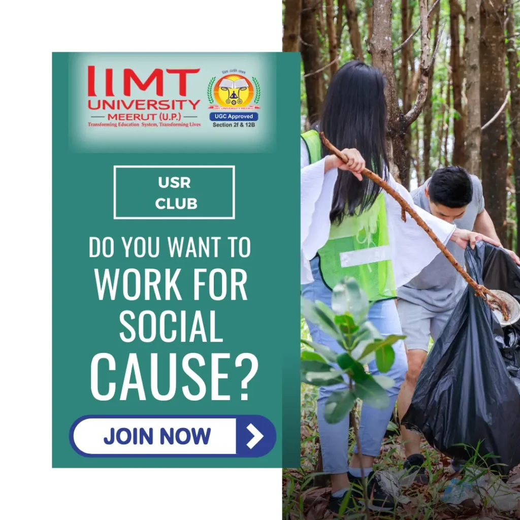 USR Club - IIMT University - Social Responsibility - Student Club