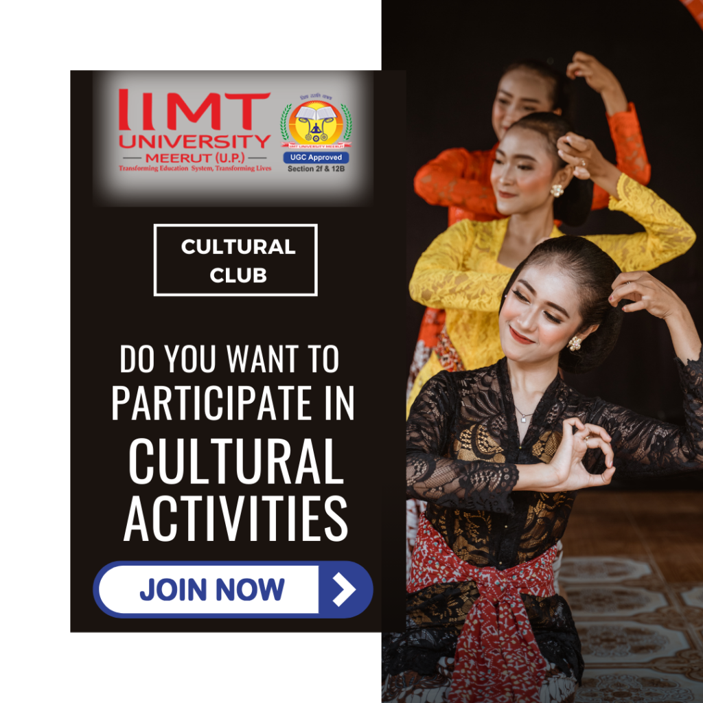 cultural club - student club - iimt university