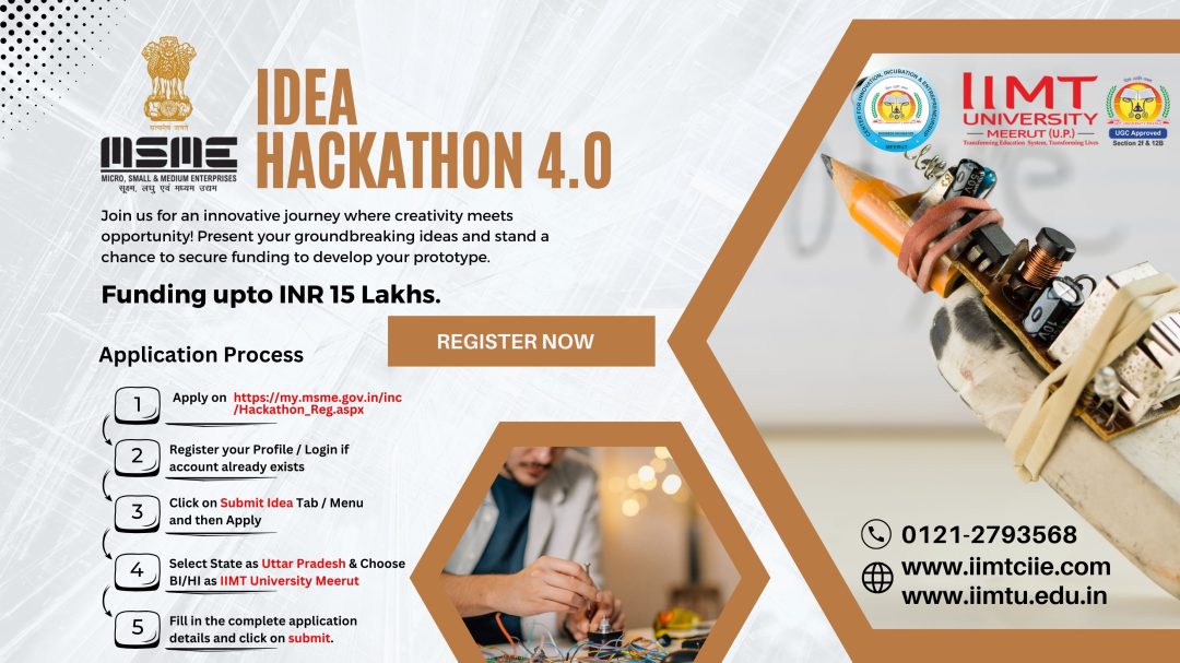 MSME Idea Hackathon 4.0