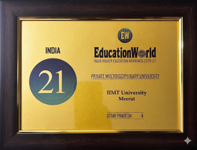IIMT University Ranking 2026: All India Rank 21 in EducationWorld Rankings