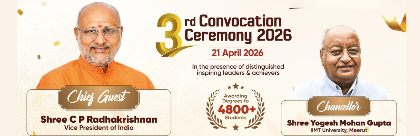 IIMT University Convocation 2026