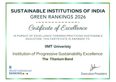 IIMT University Achieves Titanium Band