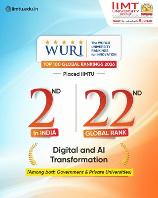 IIMT University WURI 2026 Rankings - - world rank 22