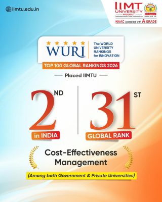 IIMT University WURI 2026 Rankings - - world rank 31