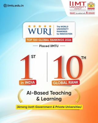 IIMT University WURI 2026 Rankings - - world rank 10