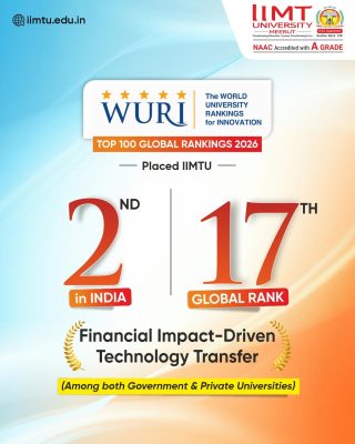 IIMT University WURI 2026 Rankings - - world rank 17