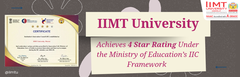 IIMT University IIC ranking 24-25