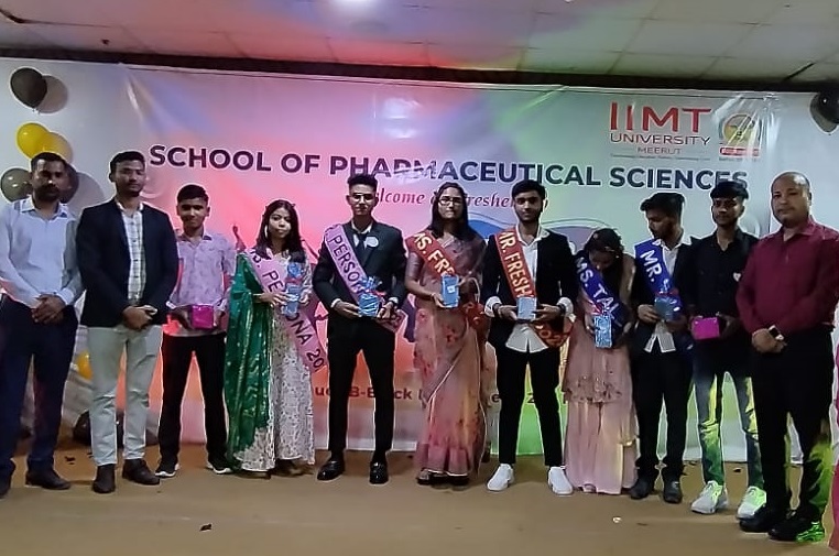 Fresher Party - IIMT University Meerut - Pharmacy Students