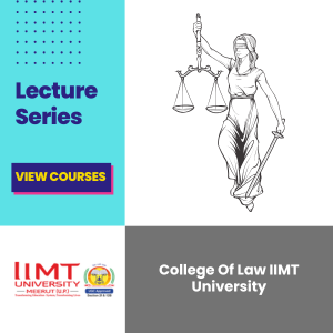 College of Law - e content iimtu moocs