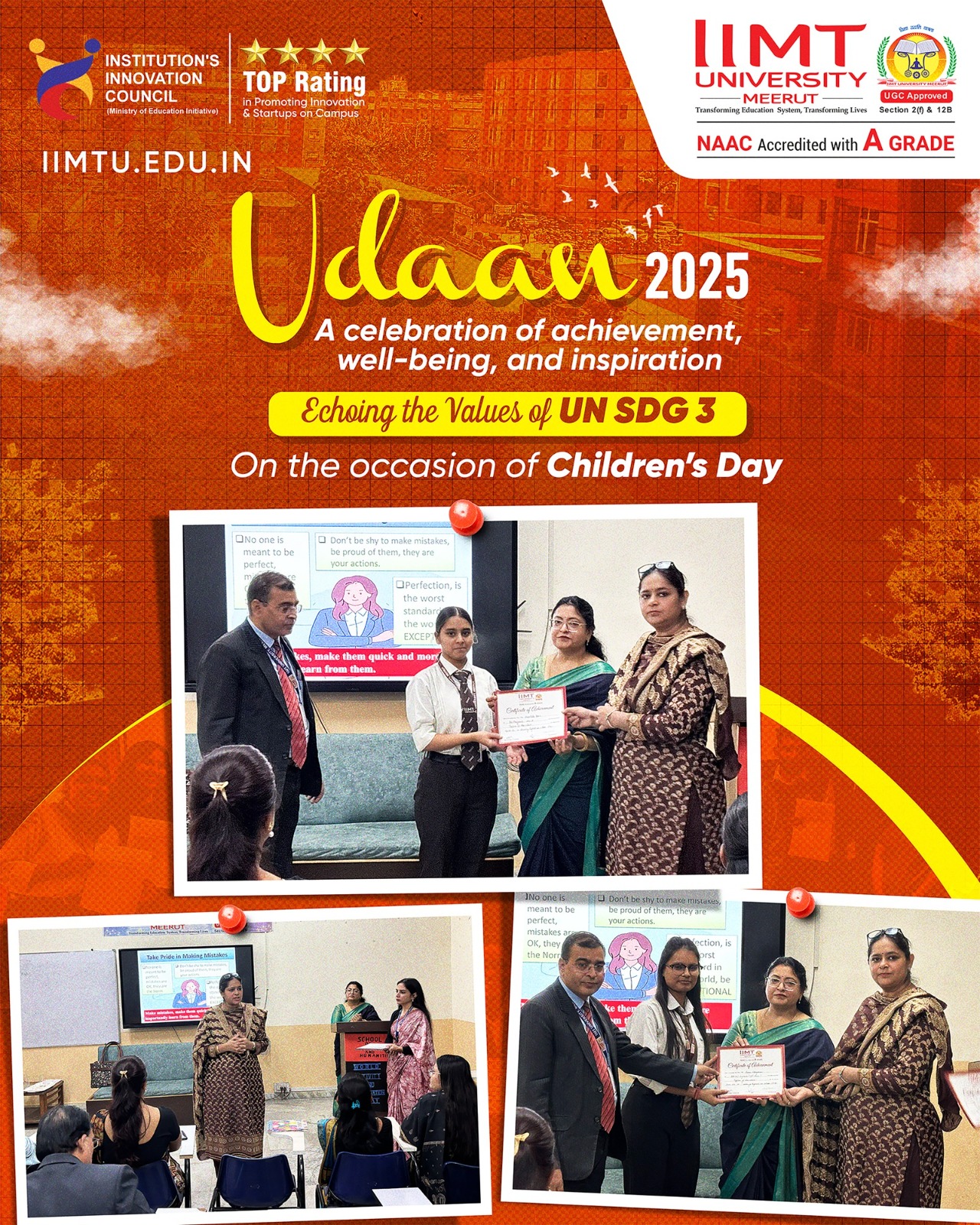 children day at iimt 