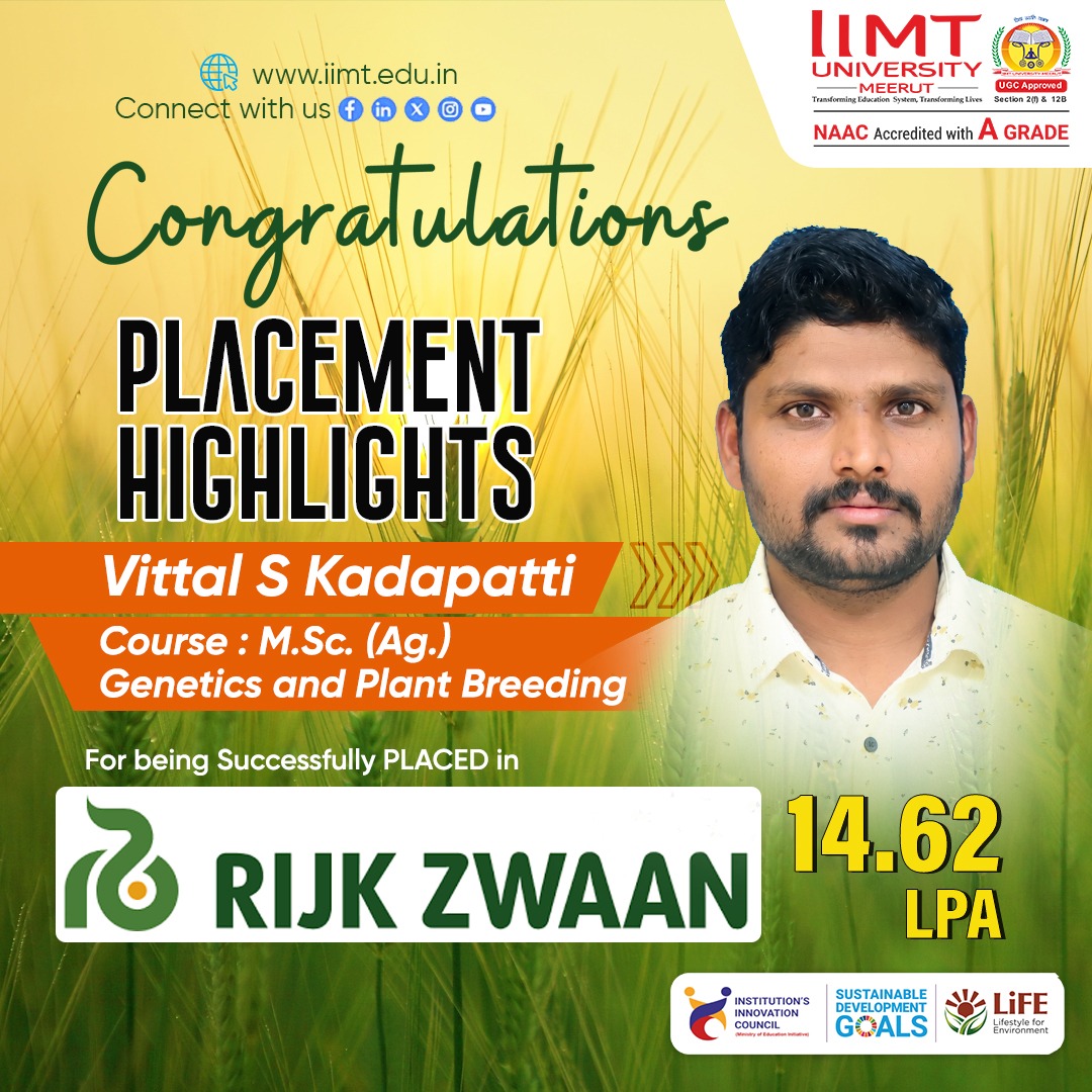 IIMT University students successfully placed in multiple companies during campus placement, showcasing diverse career opportunities and strong industry connections.