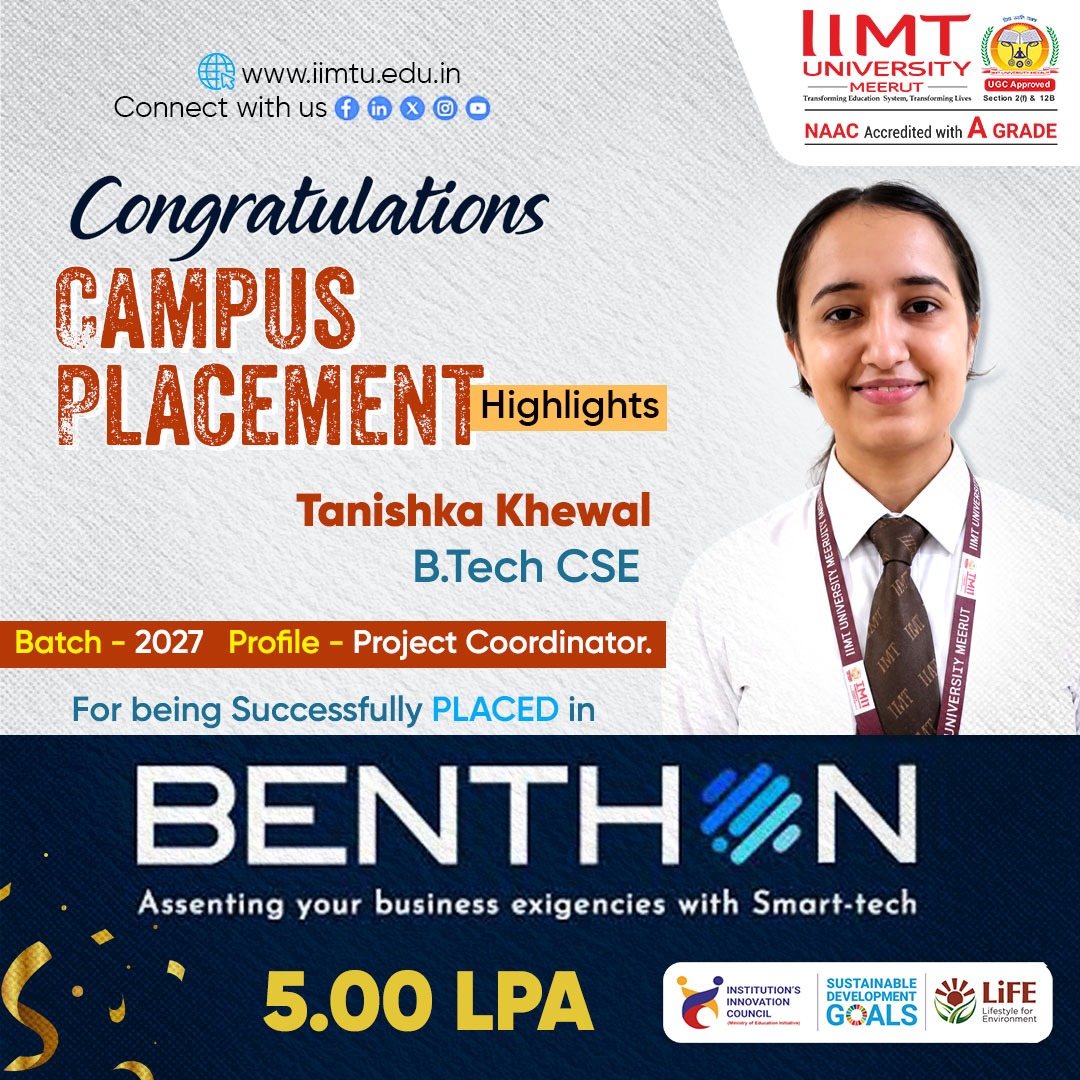 IIMTU commerce graduates celebrating their placement at PlanetSpark, marking the start of their professional journey in the ed-tech industry.