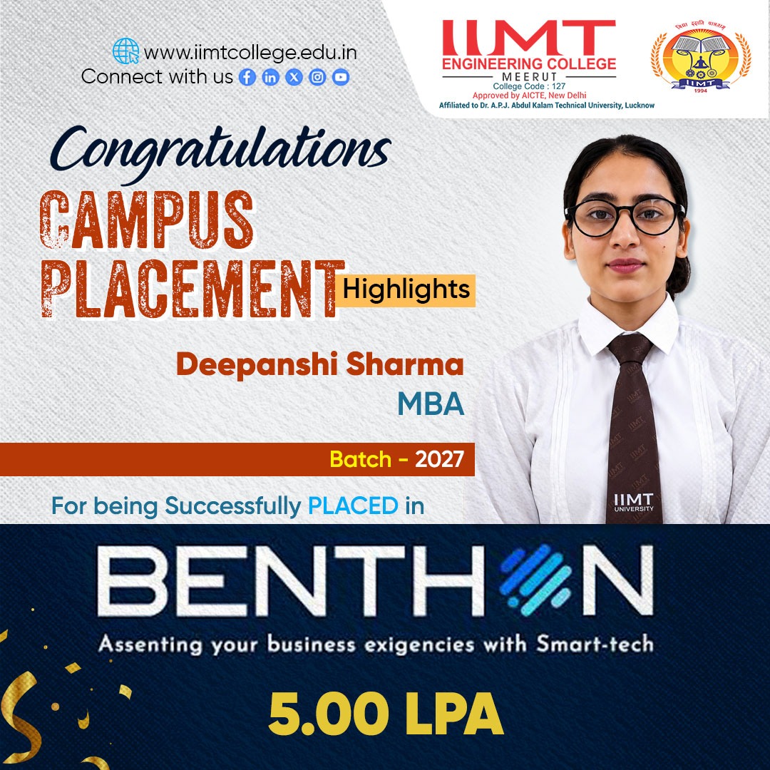 IIMTU commerce graduates celebrating their placement at PlanetSpark, marking the start of their professional journey in the ed-tech industry.